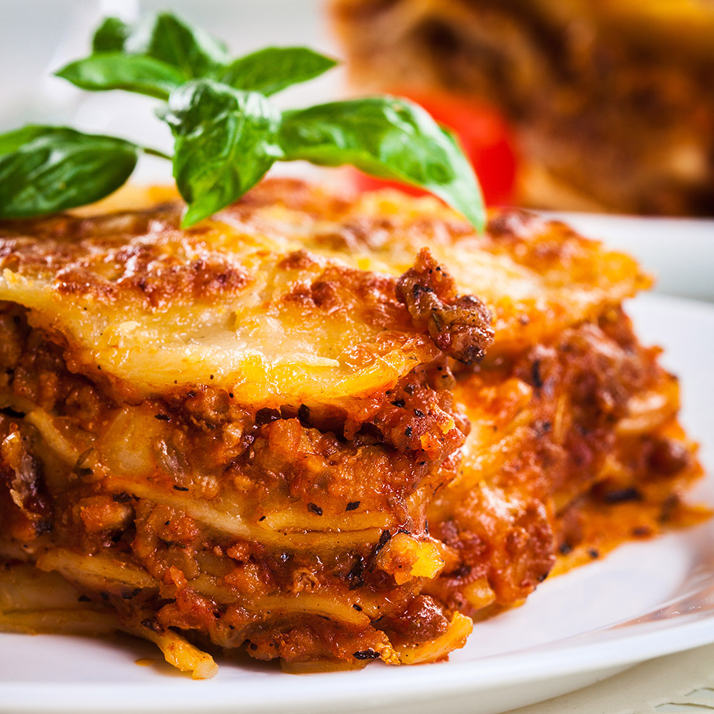 Lasagna with meat sauce - Cirio 1856