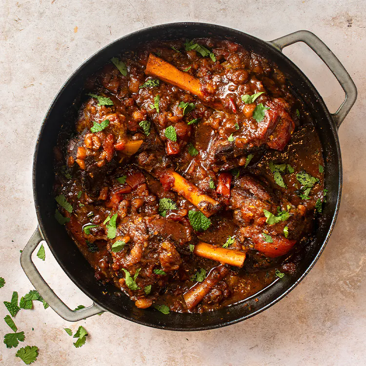 Lamb Shank Tagine by James Martin - Cirio 1856